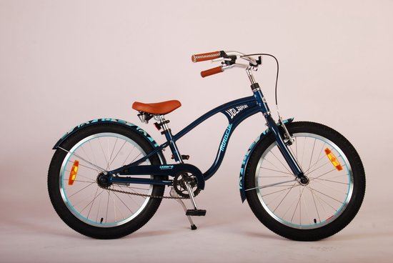 Vélo pour enfants Volare Miracle Cruiser - Garçons - 20 pouces - Blauw mat  - Prime... | bol.com