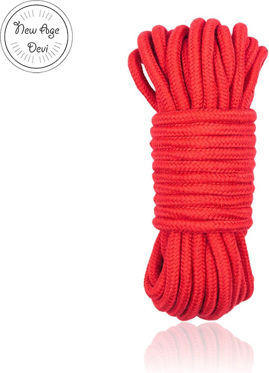 Goedkoopste Bondage touw - Bondage - BDSM - Rood - 10meter - Erotiek - Rollenspel - Touw