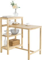 Simpletrade Eettafel - Keukentafel - Houten tafel -  97x102x67cm