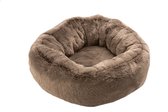 J-Line Kattenmand Rond Polyester Taupe