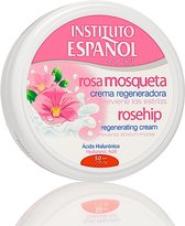 Instituto Espanol Rosa Mosqueta Handcreme - 50 ml - Regenererend Handcreme met Hyaluronzuur en Rozenbottel - Body Creme - Striae Creme - Zakformaat