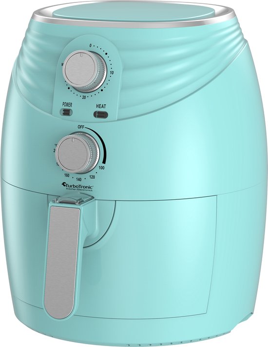 TurboTronic AF11M Airfryer - Heteluchtfriteuse - 3.5L - Turquoise