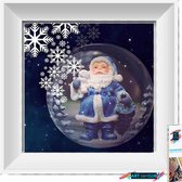 Artstudioclub®  Diamond painting volwassenen Kerstman 25 x 25 cm