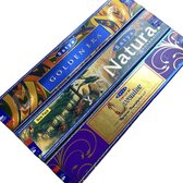 Satya Incense - voordeelpakket -  Satya Natural Agarbatti - Golden Era - Natural Lavendel - wierook stokjes