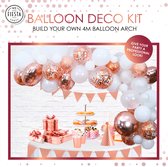 Ballonnenboog Zelf Maken Set Rosé Goud 4m