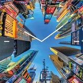 Klok Time Square 30x30cm