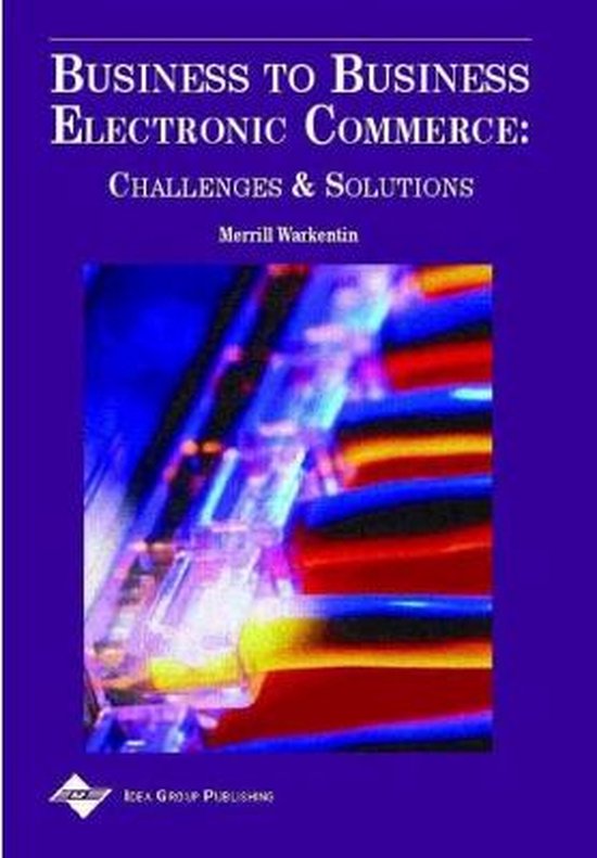 Business to Business Electronic Commerce - cover
