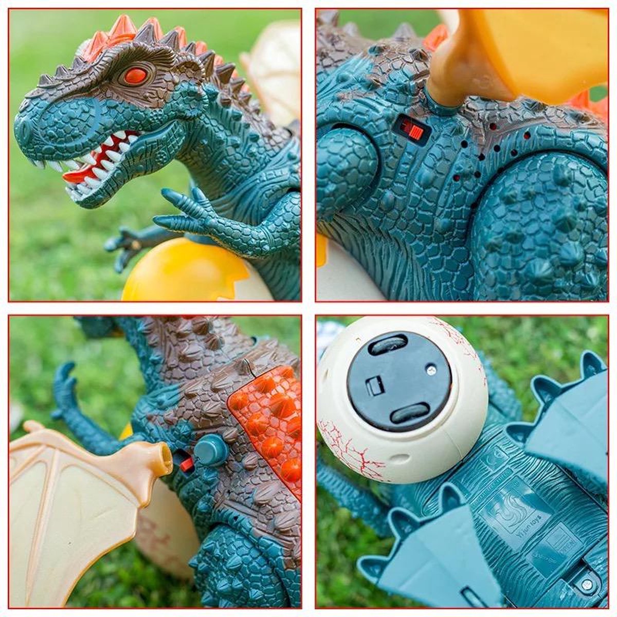 PQETBV Dinosaurus speelgoed voor kinderen