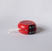 Koekediefje Jojo - speelgoed - hout - lieveheersbeestje - rood