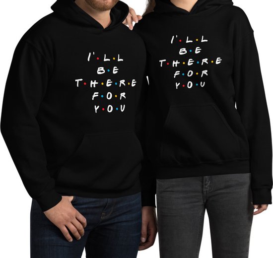 Hoodie Sweater | Friends | Merchandise | Merch | - Maat S - Trui - Zwart -... | bol.com
