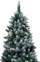 Huis en Tuin Depot Kunstkerstboom Met Led'S, Kerstballen En Dennenappels 180 Cm