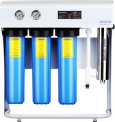 VHW204S Drinkwater UV Filter Systeem , 5 traps , op standaard, 45 liter /minuut . Maakt van Regenwater, oppervlakte of Putwater PUUR veilig drinkwater voor uw hele huis , Tiny-hous