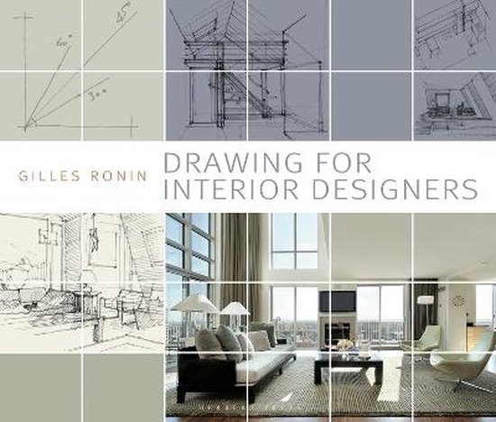 Boek cover Drawing for Interior Designers van Gilles Ronin (Paperback)