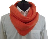 Feligi - Infinity Warme Antipilling Fleece Sjaal - One size -Oranje