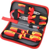 Dakta® VDE Schroevendraaierset met Tangen | Gereedschap set | Precisie Geïsoleerde Schroevendraaiers