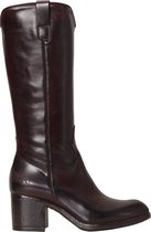 WP1250-952/I21 Donker bruine Leren Laars (Wine) 39