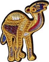 kameel strijk embleem - patch - patches - stof & strijk applicatie