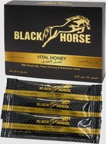 JacksHoning | Zwarte Paard Honing | Black Vital Honey | Sterke Viagra Alternatief | Zeer actieve seksleven | Libido Verhogend Middel | HALAL | 100% Natuurlijk | Krijg Kracht En Zin