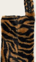 Omay Wipey Pouch Zebra Brown Black - Luieretui - Reisetui bruin en zwart - 29X18,5 cm - Handmade