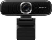 Anker PowerConf C300 Smart Full HD Webcam, AI-powered framing and autofocus, 1080p Webcam with Noise Cancelling Microphones, Adjustable FoV, HDR, Low Light Correction, Zoom Certified