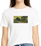 Landschap bij schemering van Vincent van Gogh T-Shirt