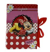Disney - Minnie Mouse dagboek met sluitlint - 18 x 12 cm