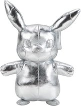 Pokemon: 25th Anniversary - Silver Pokemon 20 cm Plush Silver Pikachu