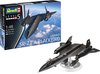 1:48 Revell 04967 Lockheed SR-71 A Blackbird Plane Plastic Modelbouwpakket