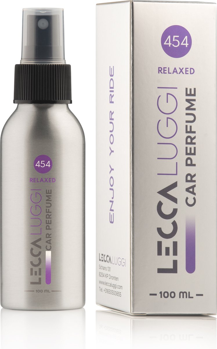 Goedkoopste LeccaLuggi autoparfum 454 Relaxed 100 ml. ♡ Enjoy your Ride!