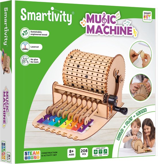Smartivity Music Machine - Muziekmachine - 8+ - Houten speelgoed