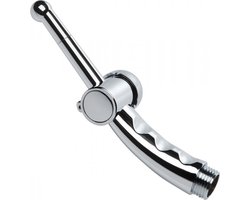 CleanStream Anale Douche Opzetstuk - Zilver