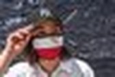 Mondkapje voor kinderen wasbaar Vlag Polen Mondkapje voor kinderen - Herbruikbaar - Wasbaar - Geschikt voor OV - Niet medisch - Antibacterieel - Met elastiek - Face Mask - Mondkapj