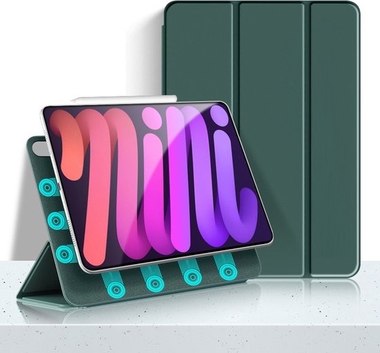 Mobiq Folio Case iPad Mini 6 (2021) Boekhoes met sluiting