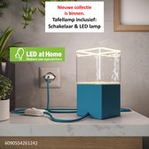 LEDatHOME – Tafellamp | Design KLANT | Inclusief LED lamp en snoerschakelaar.