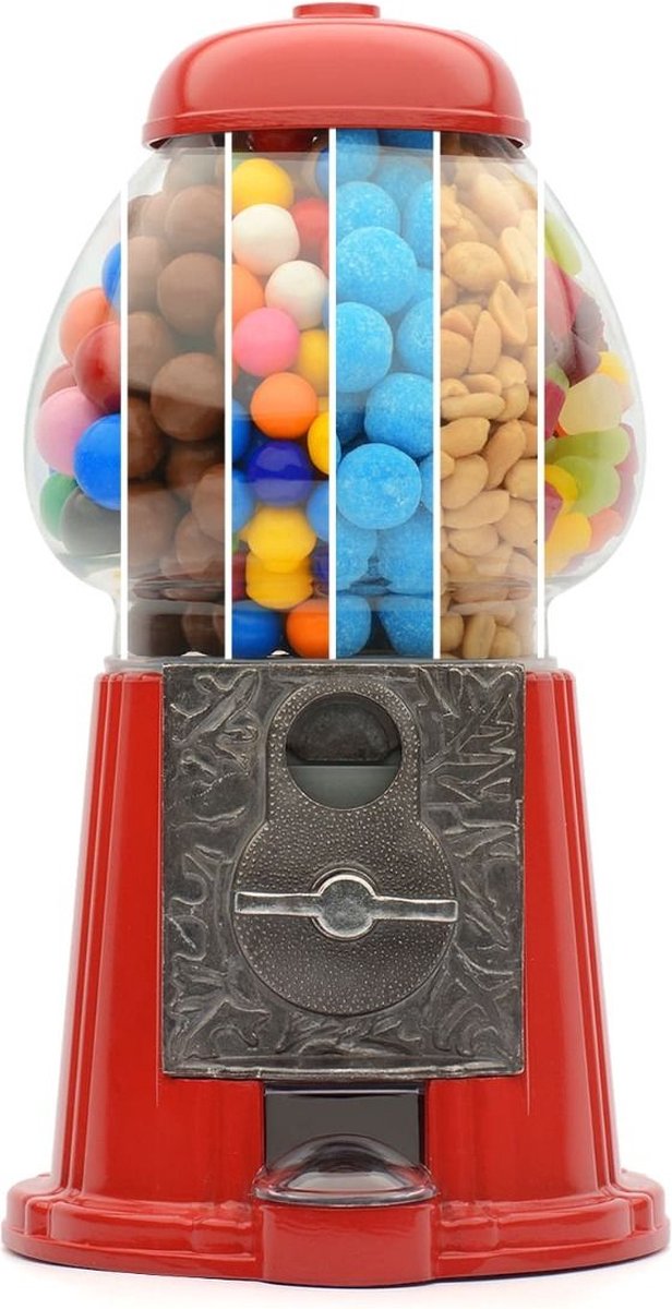 MIJOMA Élégant distributeur de bonbons rétro avec capteur tactile