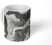 Mok - Hercules die Prometheus bevrijdt - 350 ML - Beker