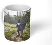 Mok - Koffiemok - Rottweiler met zonnestralen - Mokken - 350 ML - Beker - Koffiemokken - Theemok