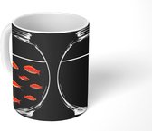 Mok - Goudvissen in een kom - 350 ML - Beker