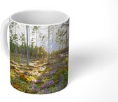 Mok - Bomen op een heideachtig landschap - 350 ML - Beker