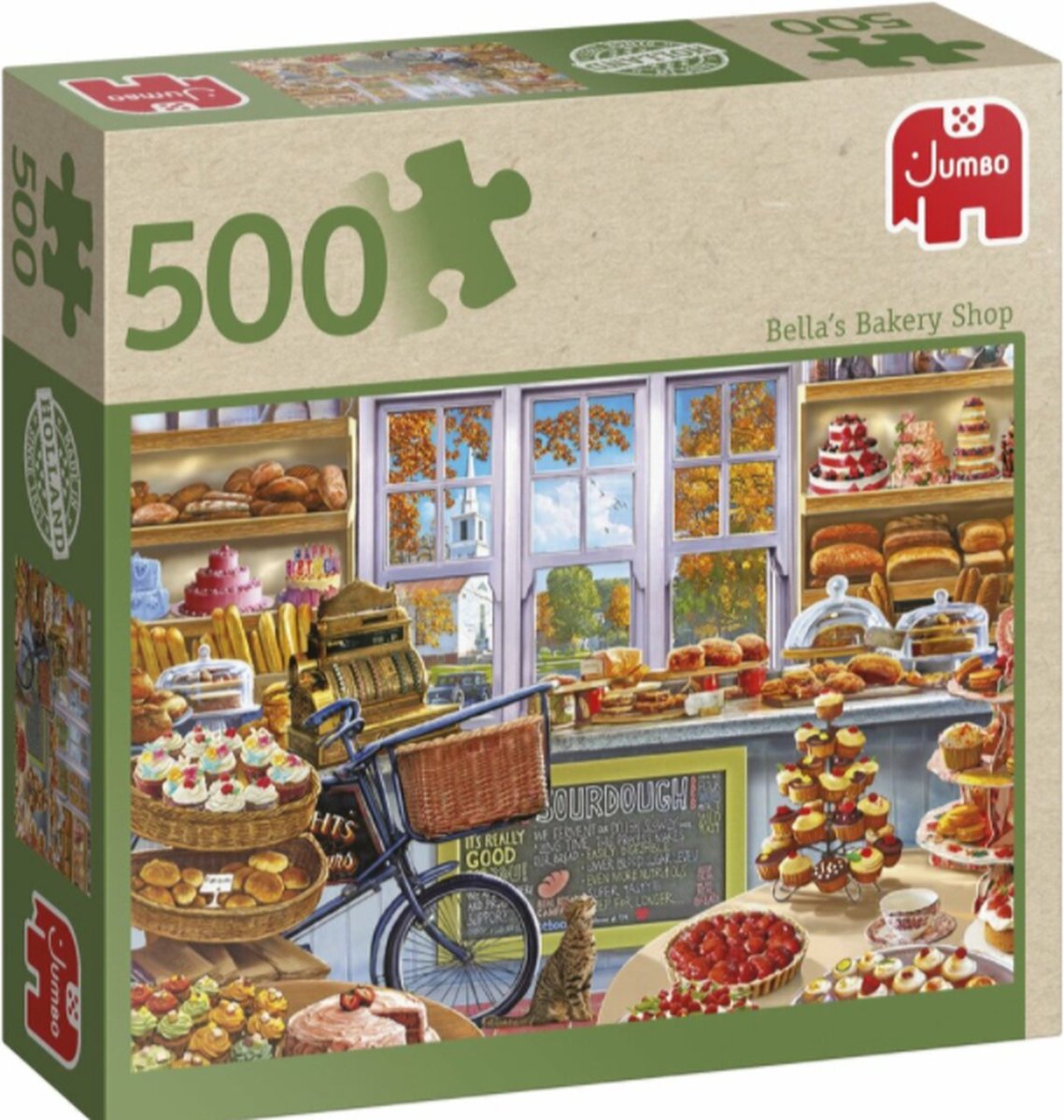 Jumbo puzzel Bella's Bakery Shop - 500 stukjes | Jumbo