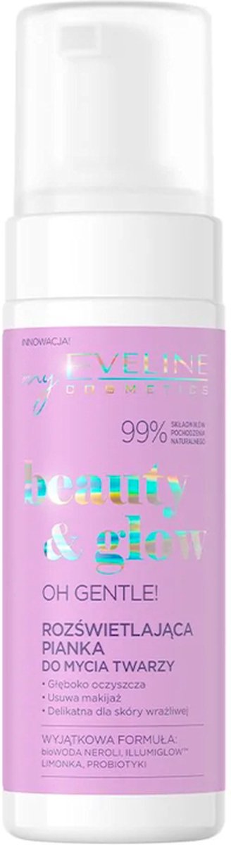 Eveline Cosmetics Beauty & Glow Illuminating Face Cleansing Foam 150ml