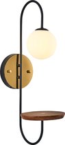 SK lighting 3056-APL - Moderne Wandlamp met opaalglas - 1x5W G9 - Meerkleurig