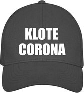 Pet - Cap - Corona - Klote - Covid - Teksten - Bedrukte Pet