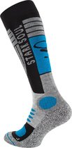 STARK SOUL | Performance Ski Socks | Skisokken | Warme sokken | Skieen | Lang | 39-42 | Zwart/Blauw