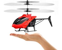 Vitafa® Mini RC Helikopter - Bestuurbare Helikopter - RC vliegtuig - Helikopter afstandsbestuurbaar - Voor volwassenen en kinderen - Rood