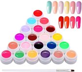 24 kleuren Gel Nagellak Set,