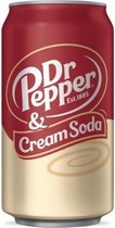 Dr. Pepper USA Cream Soda 355ml - 1 Blikje