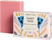 Helemaalshea-Sweet Rose body and shampoo bar-heerlijke zeep met rozengeur-verzorgend