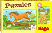 Haba Legpuzzel Puzzels Paarden Junior Karton 2 X 24 Stukjes