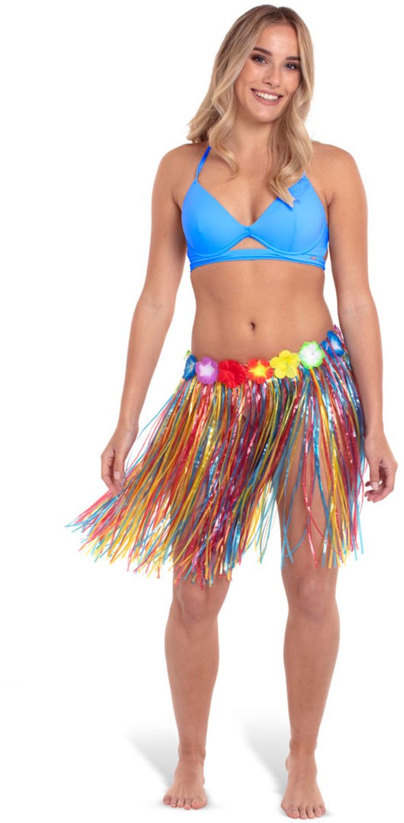 Folat Hawaiirokje Meisjes/dames 45 Cm One-size